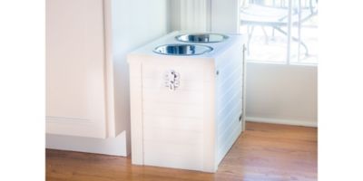 Image showing  Piedmont ECOFLEX Pet Bowls, 4 Cups, Antique White, 2 ct.