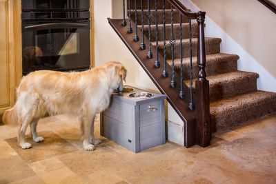 Image showing  Piedmont EXOFLEX Pet Bowls, 4 Cups, Gray, 2 ct.