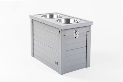 Image showing  Piedmont EXOFLEX Pet Bowls, 4 Cups, Gray, 2 ct.