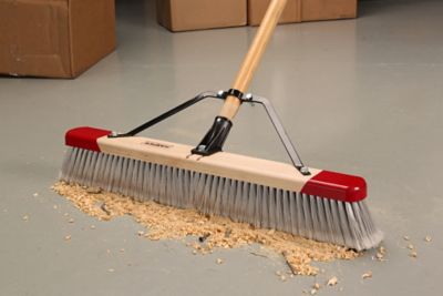 Image showing  24 in. Best-In-Class Indoor Shop and Garage Push Broom