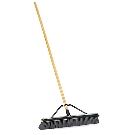 Harper 24 in. Heavy-Duty Wet/Dry Push Broom with Squeegee