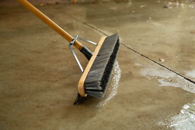 Image showing  24 in. Heavy-Duty Wet/Dry Push Broom with Squeegee
