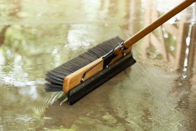 Image showing  24 in. Heavy-Duty Wet/Dry Push Broom with Squeegee