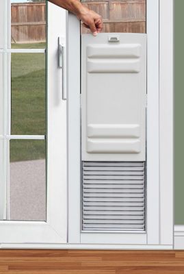 Image showing  Armor Flex Patio Pet Door, Small Opening Tall Height, 6.38 in. x 13.38 in. Opening