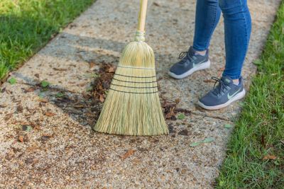 Image showing  10 in. Heavy-Duty Warehouse Corn Broom