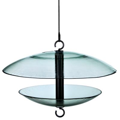 Mosaic Birds 15 In Domed Glass Feeder Clear M380 200 At