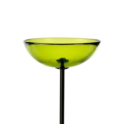Image showing  Poppy Stake Bird Feeder, 4.7 oz. Capacity, Lime