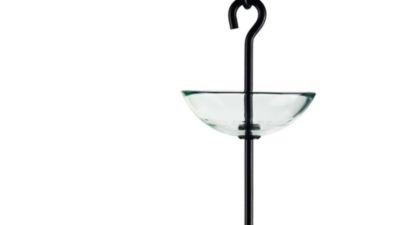 Image showing  Triple Hanging Poppy Bird Feeder, Clear