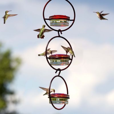 Image showing 7 th Mosaic Birds 3.4 oz. Hummble Basic Hummingbird Feeder
