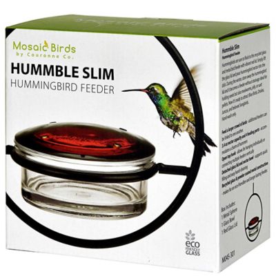 Image showing 9 th Mosaic Birds 3.4 oz. Hummble Basic Hummingbird Feeder