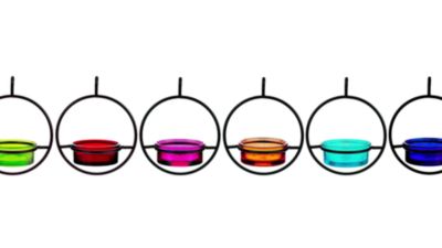 Image showing  Hummble Basic Bird Feeder, Orange