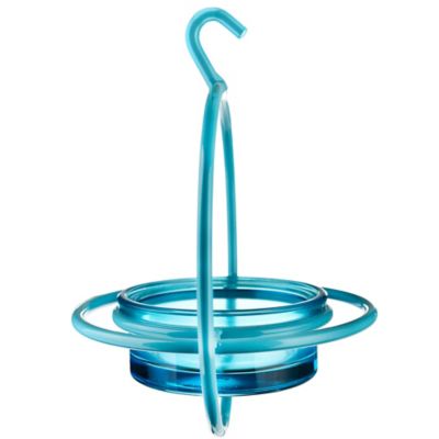Image showing  Hummble Bold Bird Feeder, 3.4 oz. Capacity, Aqua