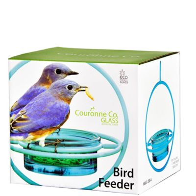Image showing  Hummble Bold Bird Feeder, 3.4 oz. Capacity, Aqua