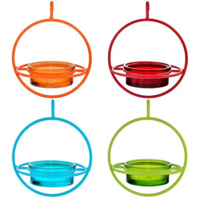 Image showing 5 th Mosaic Birds Hummble Bold Bird Feeder, 3.4 oz. Capacity, Lime