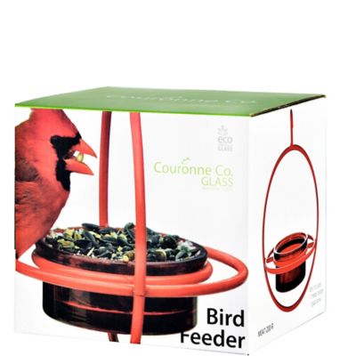 Image showing  Hummble Bold Bird Feeder, 3.4 oz. Capacity, Red