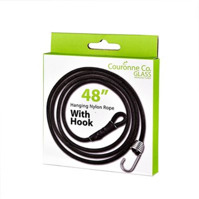 Image showing 5 th Mosaic Birds Easy Hook Bird Feeder Hanging Nylon Rope with Stainless Hook, 48 in.