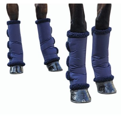 Shires Short Fleece-Lined Shipping Horse Boots, 4-Pack
