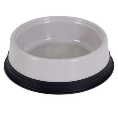 JW Pet Skid Stop Non-Skid Plastic Basic Pet Bowl, 1-Pack