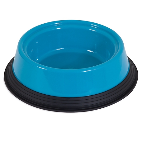 JW Pet Skid Stop Non-Skid Plastic Basic Pet Bowl, 1-Pack