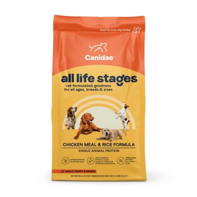 Life Stages Chicken and Rice Dog Food 