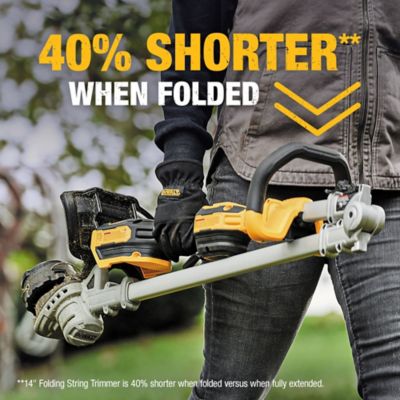 Image showing 5 th DEWALT 14 in. 20V Max Straight Shaft Cordless String Trimmer, Battery and Charger Included