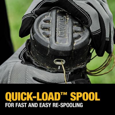 Image showing 8 th DEWALT 14 in. 20V Max Straight Shaft Cordless String Trimmer, Battery and Charger Included