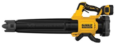 25 MPH/450 CFM 20V MAX Lithium Brushless Motor Leaf Blower (5Ah Battery and Charger Included) - DeWALT DCBL722P1