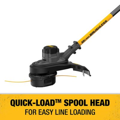 Image showing  FlexVolt 15 in. 60V Max Straight Shaft Cordless String Trimmer, Battery and Charger Included