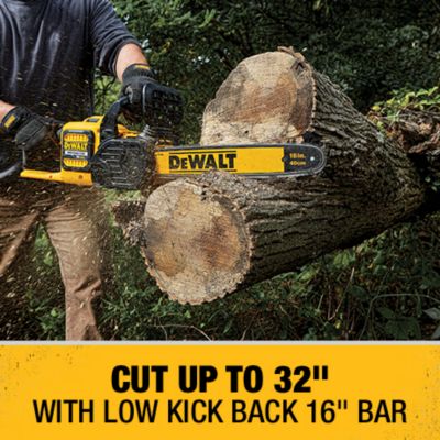 Image showing 5 th DEWALT FlexVolt 16 in. 60V Max Cordless Chainsaw, Battery and Charger Included