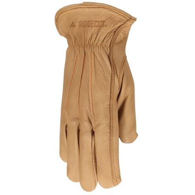 Image showing  Women's Water-Resistant Goatskin Leather Driver Gloves, 1-Pair
