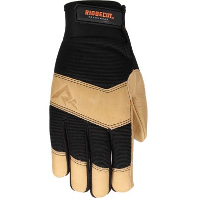 Image showing  Men's Split Leather Premium Performance Work Gloves, Medium, 1-Pair