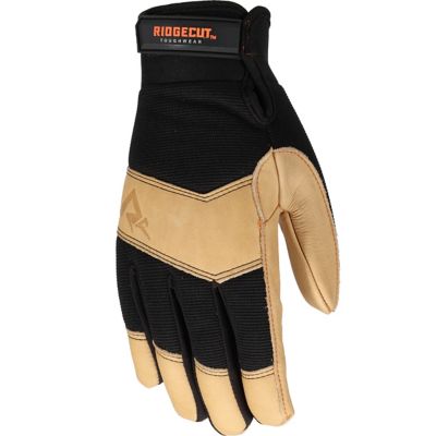 Image showing  Men's Split Leather Premium Performance Work Gloves, Medium, 1-Pair