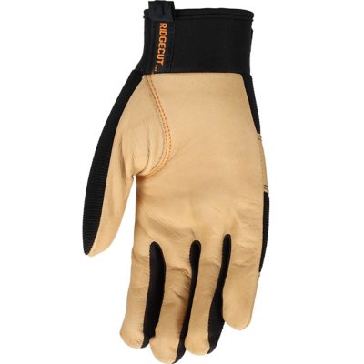 Image showing  Men's Split Leather Premium Performance Work Gloves, Medium, 1-Pair