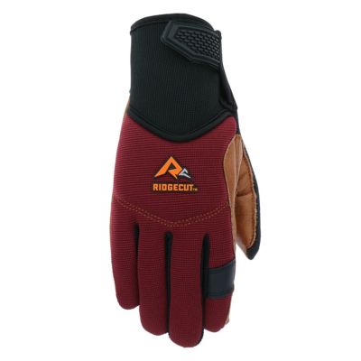 Image showing  Unisex Leather Performance Work Gloves, Medium, 1 Pair