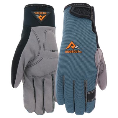 Ridgecut Synthetic Leather Performance Work Gloves, 1 Pair