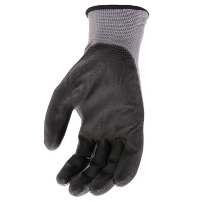 Image showing  Men's PU-Dipped Work Gloves, Large, 10-Pack
