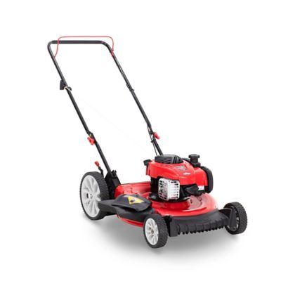 Yard Machines 3 In 1 21 Cut High Wheel Push Mower 140cc Ohv Briggs Stratton Engine Walmart Com Walmart Com