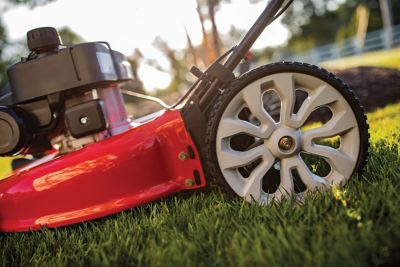 Image showing 5 th Troy-Bilt 21 in. 140cc Gas-Powered 2-in-1 High-Wheel Push Lawn Mower