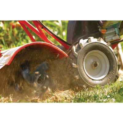 Image showing  16 in. 208cc Super Bronco Rear-Tine Counter-Rotating Gas Tiller with 1-Hand Operation