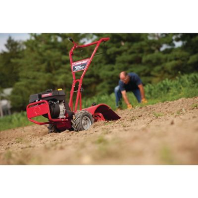 Image showing  16 in. 208cc Super Bronco Rear-Tine Counter-Rotating Gas Tiller with 1-Hand Operation