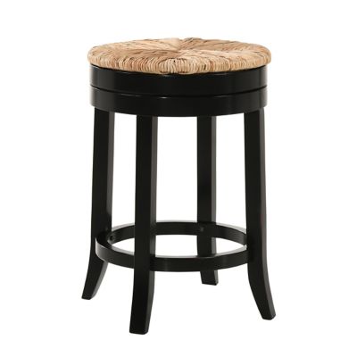 Carolina Chair & Table Sonesta Swivel Rush Seat Stool, 24 in.