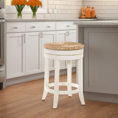 Image showing  Sonesta Swivel Rush Seat Stool, 24 in.