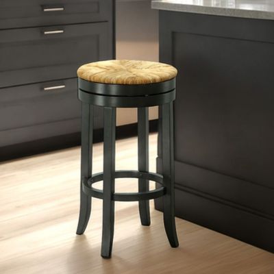 Image showing  Sonesta Swivel Rush Seat Stool, 30 in.