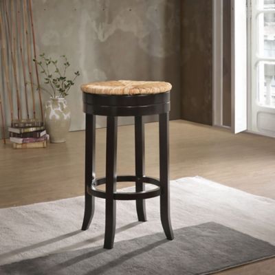 Image showing  Sonesta Swivel Rush Seat Stool, 30 in.