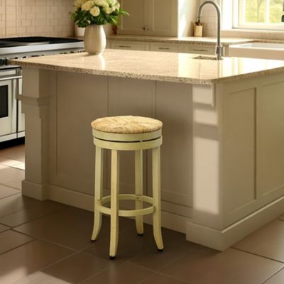 Image showing  Sonesta Swivel Rush Seat Stool, 30 in.