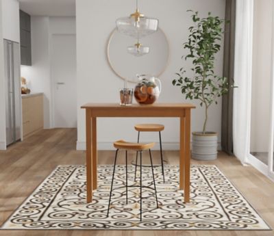 Image showing 2 th Carolina Chair & Table Rectangular Tyson Pub Bar Table