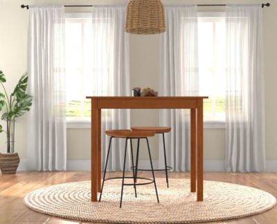 Image showing 5 th Carolina Chair & Table Rectangular Tyson Pub Bar Table