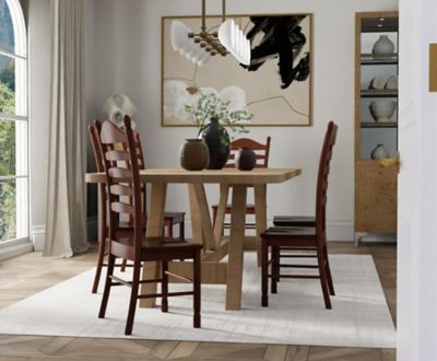 Image showing 5 th Carolina Chair & Table Whitman Dining Chair, Espresso