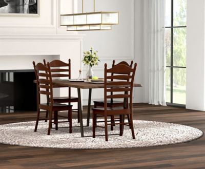 Image showing 6 th Carolina Chair & Table Whitman Dining Chair, Espresso