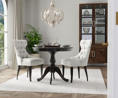 Image showing 5 th Carolina Chair & Table Whitney Round Dining Table for 4 People, 36 in.